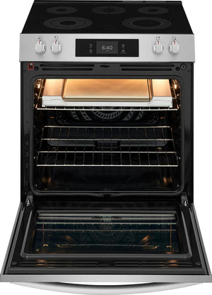 30" Electric Range with Stone-Baked Pizza
