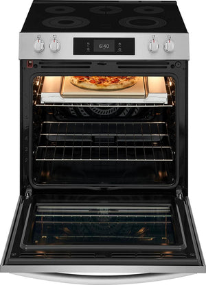 30" Electric Range with Stone-Baked Pizza