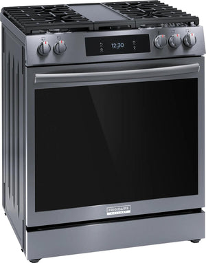 30" Front Control Gas Range with Total Convection