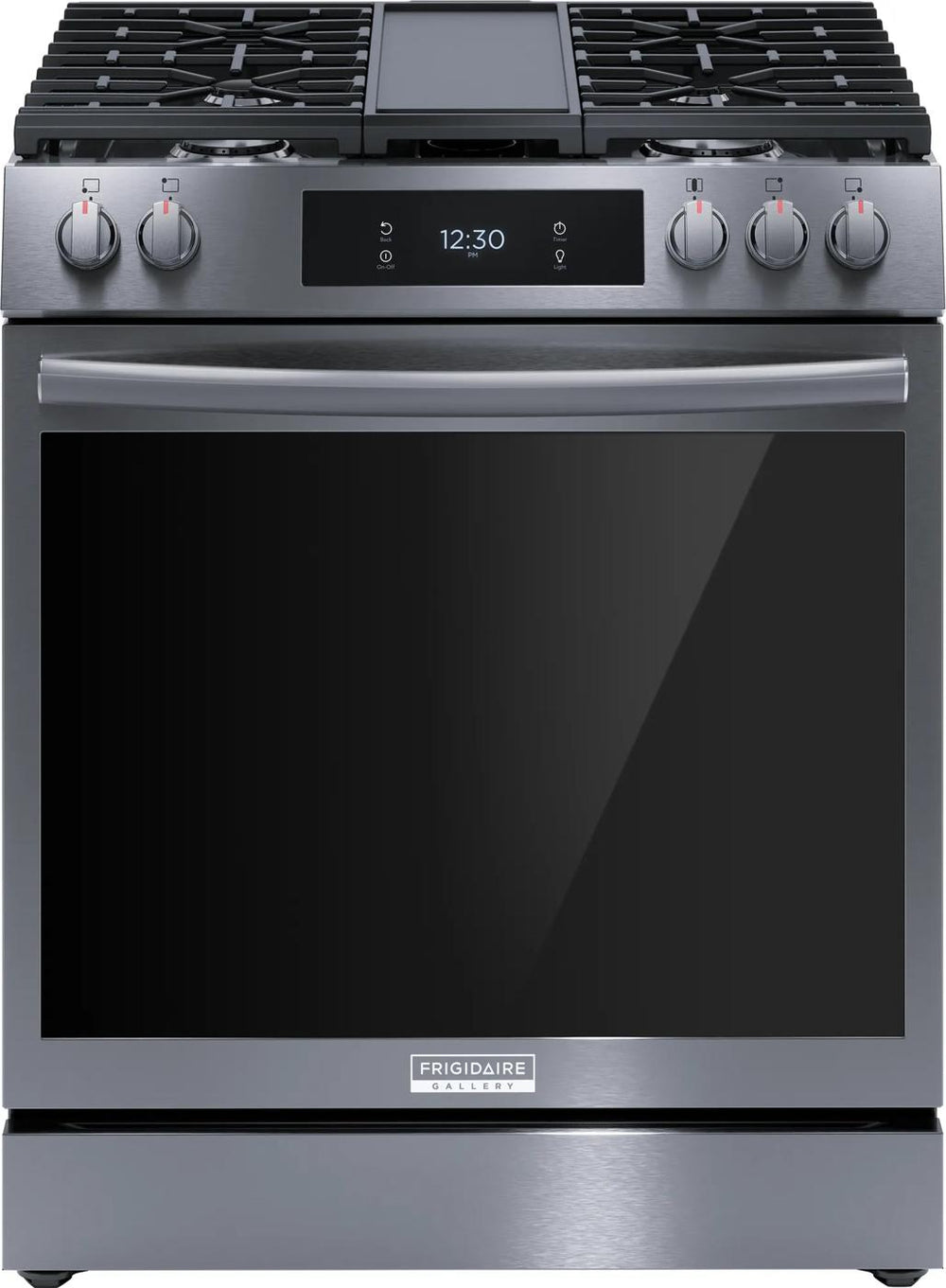 30" Front Control Gas Range with Total Convection