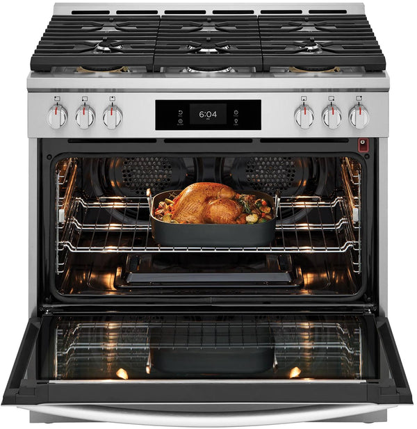 36" Gas Range with Air Fry