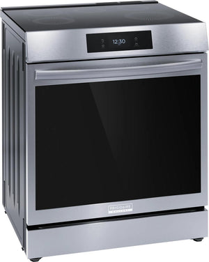 30" Front Control Induction Range with Total Convection