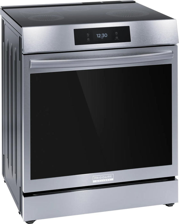 30" Front Control Induction Range with Total Convection