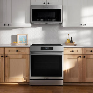 30" Front Control Induction Range with Total Convection