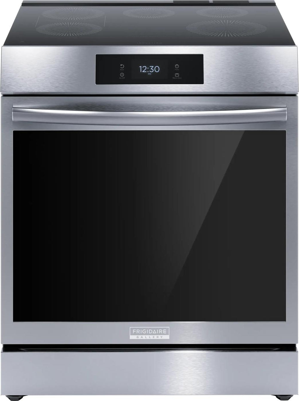 30" Front Control Induction Range with Total Convection
