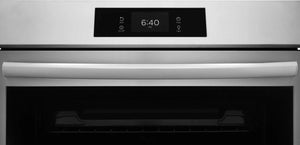 30" Front Control Induction Range with Stone-Baked Pizza
