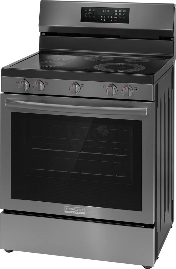 30" Rear Control Electric Range with Total Convection