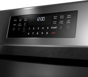 30" Rear Control Electric Range with Total Convection