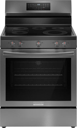 30" Rear Control Electric Range with Total Convection