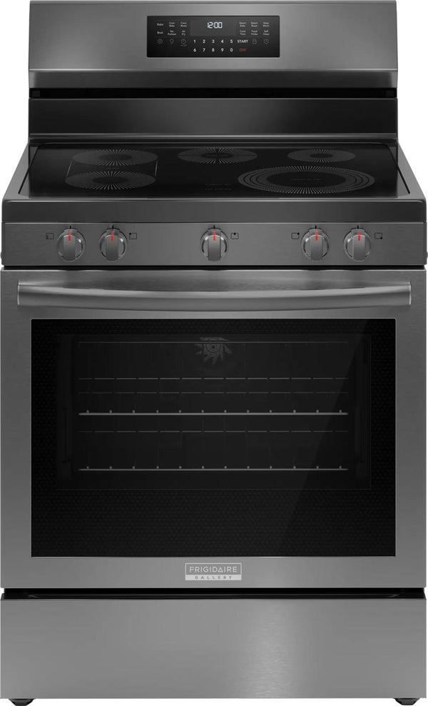 30" Rear Control Electric Range with Total Convection
