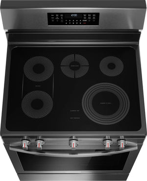 30" Rear Control Electric Range with Total Convection