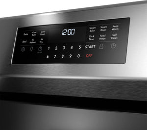 30" Rear Control Electric Range with Total Convection