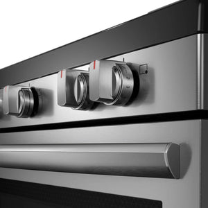 30" Rear Control Electric Range with Total Convection