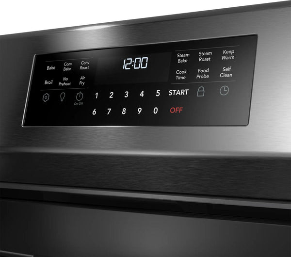 30" Rear Control Gas Range with Total Convection