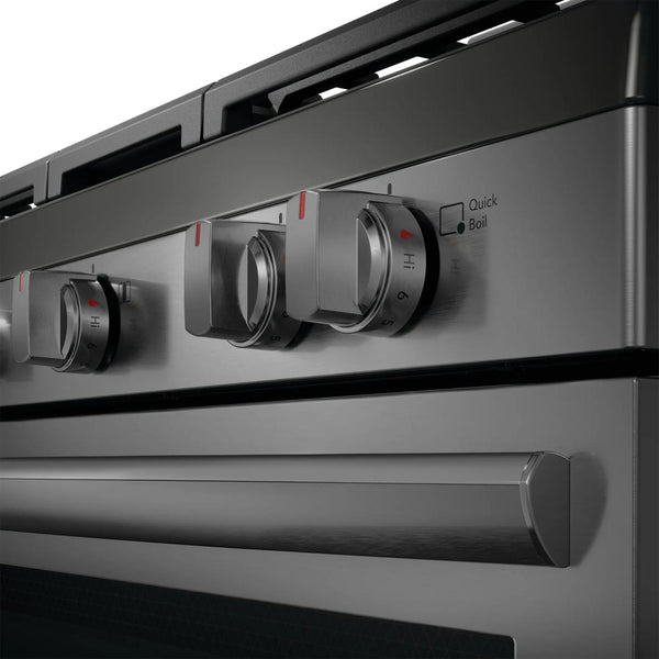 30" Rear Control Gas Range with Total Convection