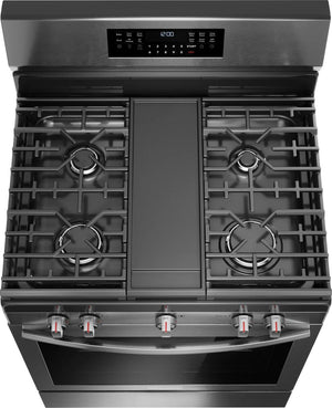 30" Rear Control Gas Range with Total Convection
