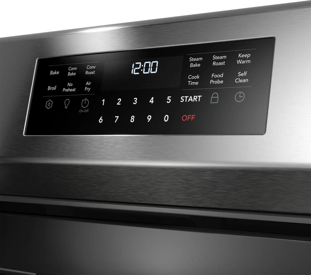 30" Rear Control Gas Range with Total Convection