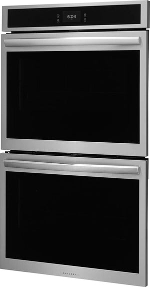 30" Double Electric Wall Oven with Stone-Baked Pizza