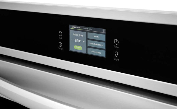 30" Double Electric Wall Oven with Stone-Baked Pizza
