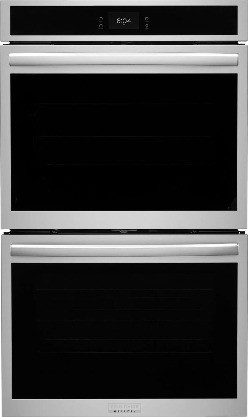 30" Double Electric Wall Oven with Stone-Baked Pizza