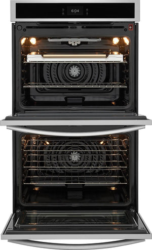 30" Double Electric Wall Oven with Stone-Baked Pizza