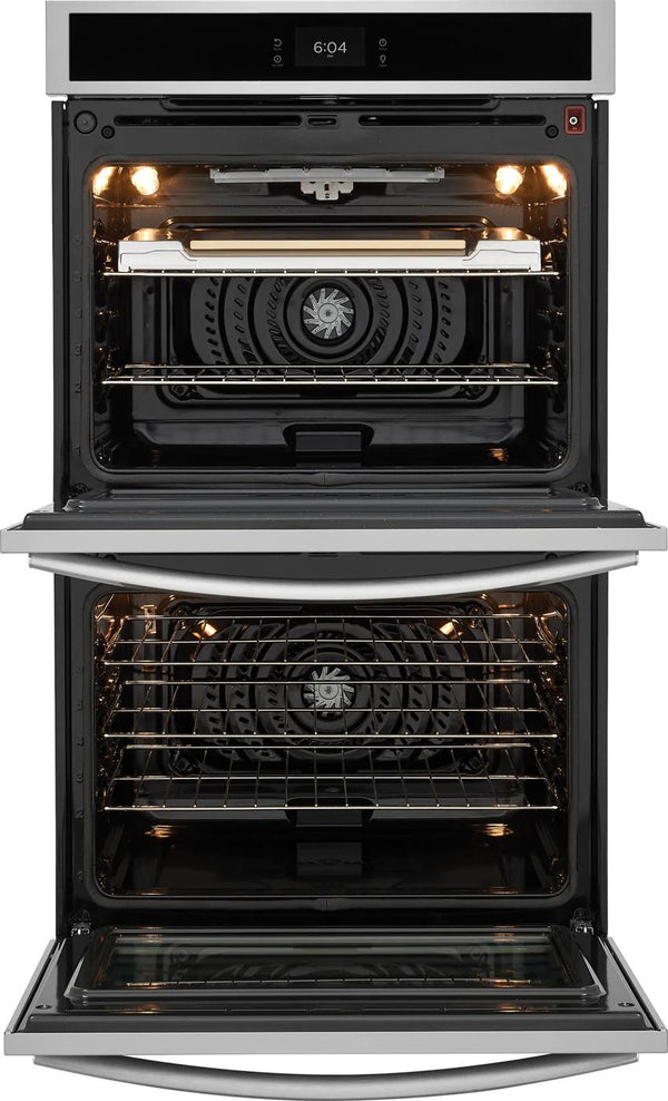 30" Double Electric Wall Oven with Stone-Baked Pizza