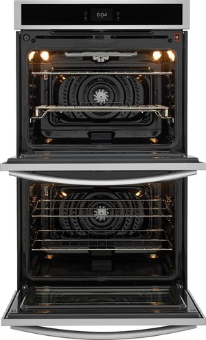 30" Double Electric Wall Oven with Stone-Baked Pizza