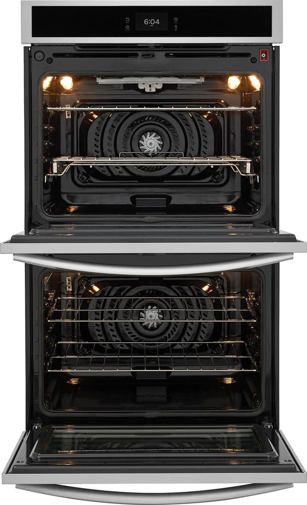 30" Double Electric Wall Oven with Stone-Baked Pizza