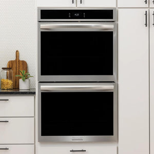 30" Double Electric Wall Oven with Stone-Baked Pizza