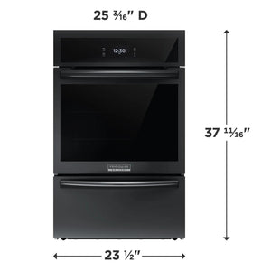 24" Single Gas Wall Oven with Air Fry