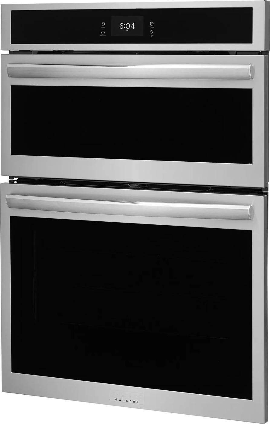30" Electric Wall Oven and Microwave Combination with Stone-Baked Pizza