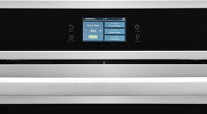 30" Electric Wall Oven and Microwave Combination with Stone-Baked Pizza