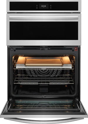 30" Electric Wall Oven and Microwave Combination with Stone-Baked Pizza