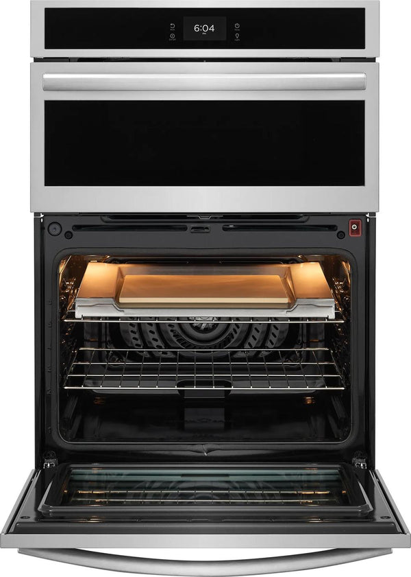 30" Electric Wall Oven and Microwave Combination with Stone-Baked Pizza