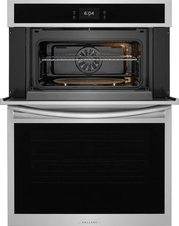 30" Electric Wall Oven and Microwave Combination with Stone-Baked Pizza