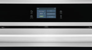 30" Single Electric Wall Oven with Stone-Baked Pizza