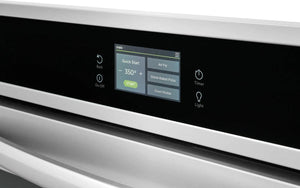 30" Single Electric Wall Oven with Stone-Baked Pizza