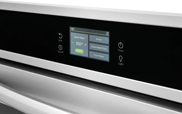 30" Single Electric Wall Oven with Stone-Baked Pizza