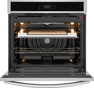 30" Single Electric Wall Oven with Stone-Baked Pizza