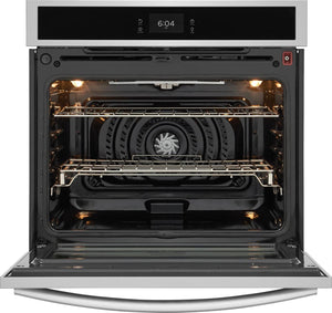 30" Single Electric Wall Oven with Stone-Baked Pizza