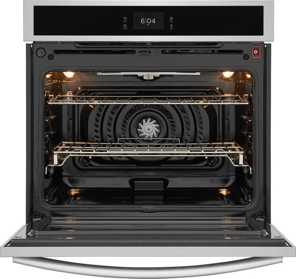 30" Single Electric Wall Oven with Stone-Baked Pizza