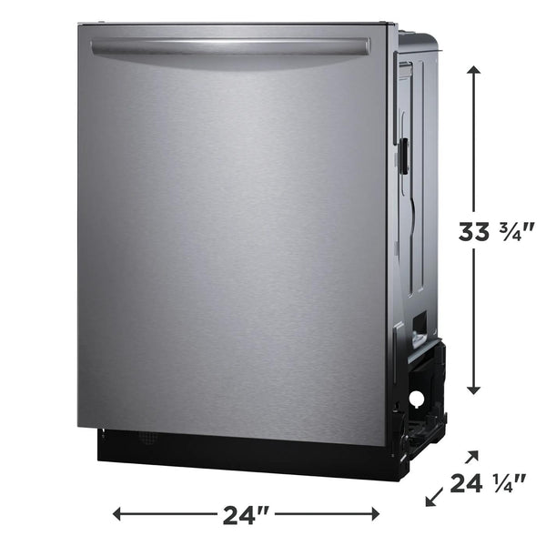 24" Stainless Steel Tub Built-In Dishwasher with CleanBoost™