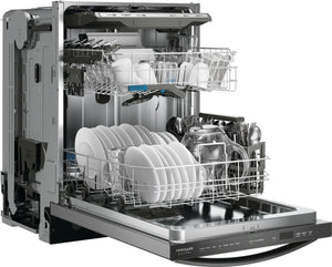 24" Stainless Steel Tub Built-In Dishwasher with CleanBoost™