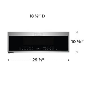 1.2 Cu. Ft. Low-Profile Over-the-Range Microwave
