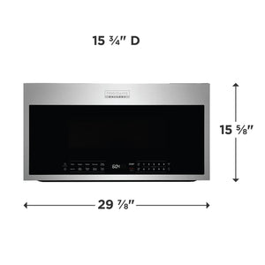 1.9 Cu. Ft. Over-The-Range Microwave with Sensor Cook