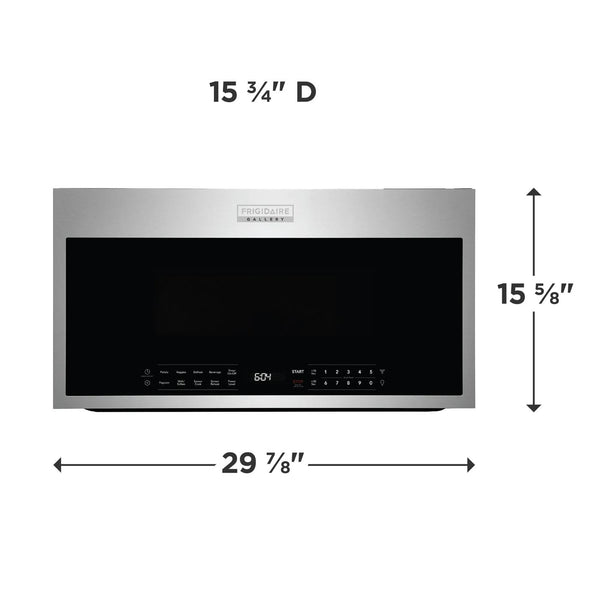 1.9 Cu. Ft. Over-The-Range Microwave with Sensor Cook