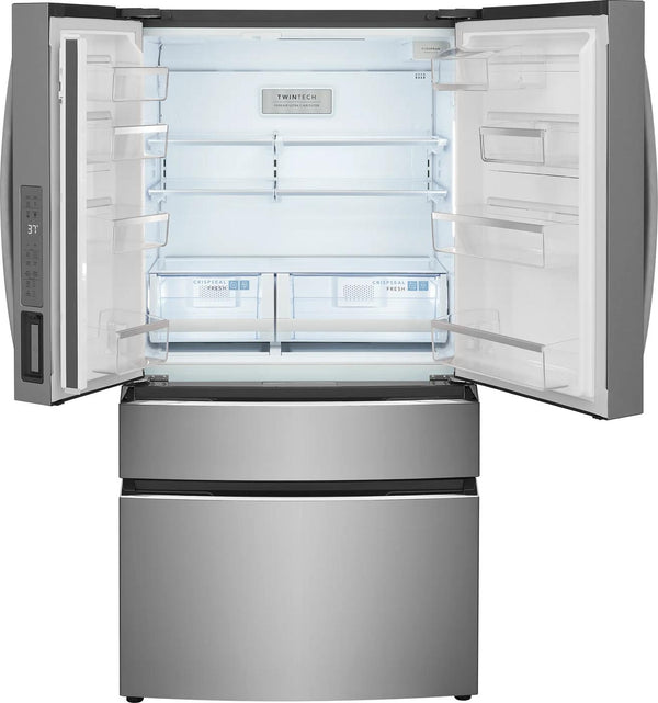 27.2 Cu. Ft. Standard-Depth 4-Door French Door Refrigerator