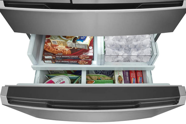 27.2 Cu. Ft. Standard-Depth 4-Door French Door Refrigerator