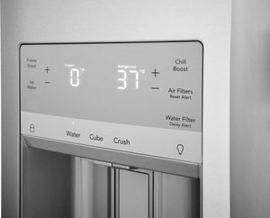 26.3 Cu. Ft. Standard-Depth 4-Door French Door Refrigerator