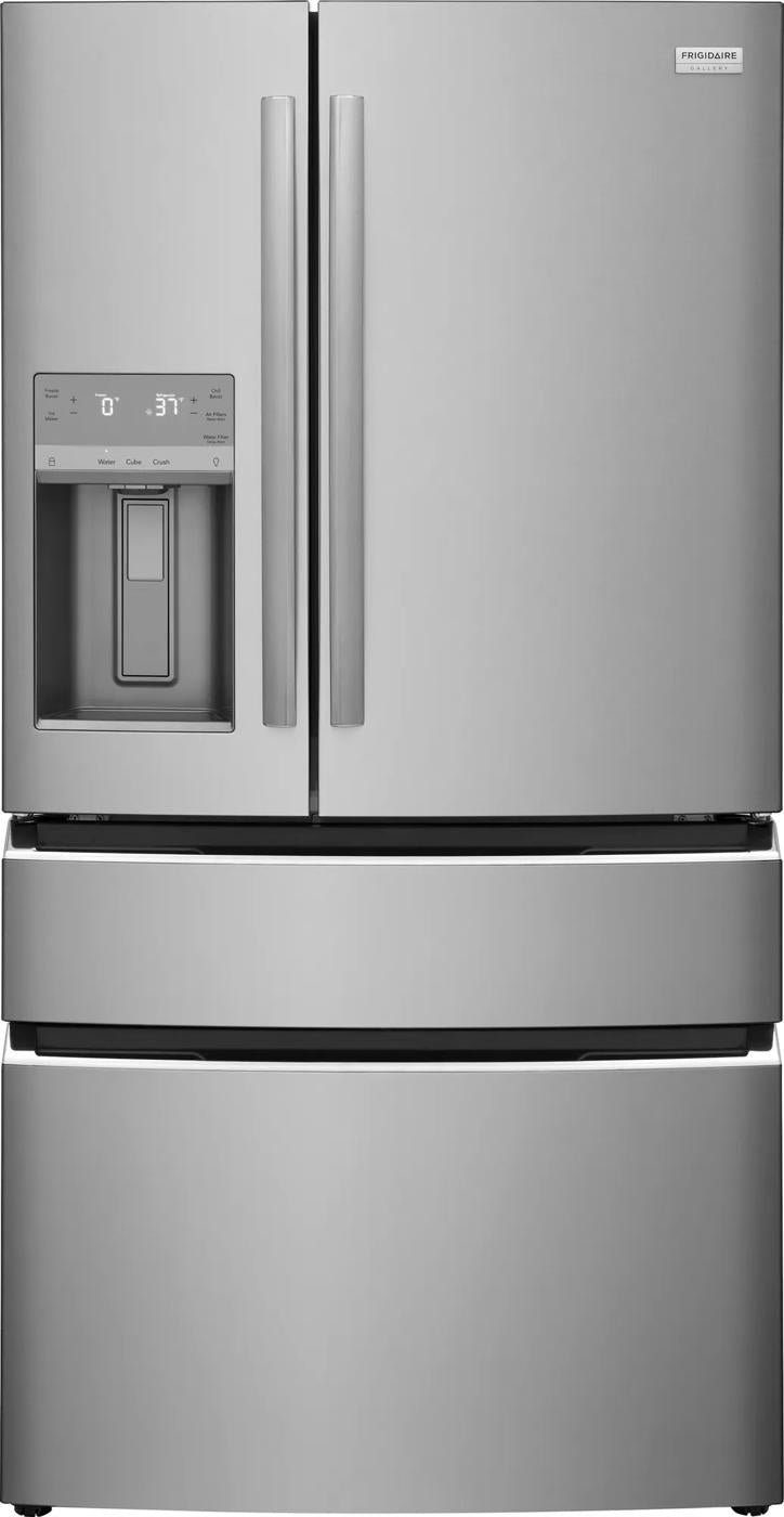 26.3 Cu. Ft. Standard-Depth 4-Door French Door Refrigerator